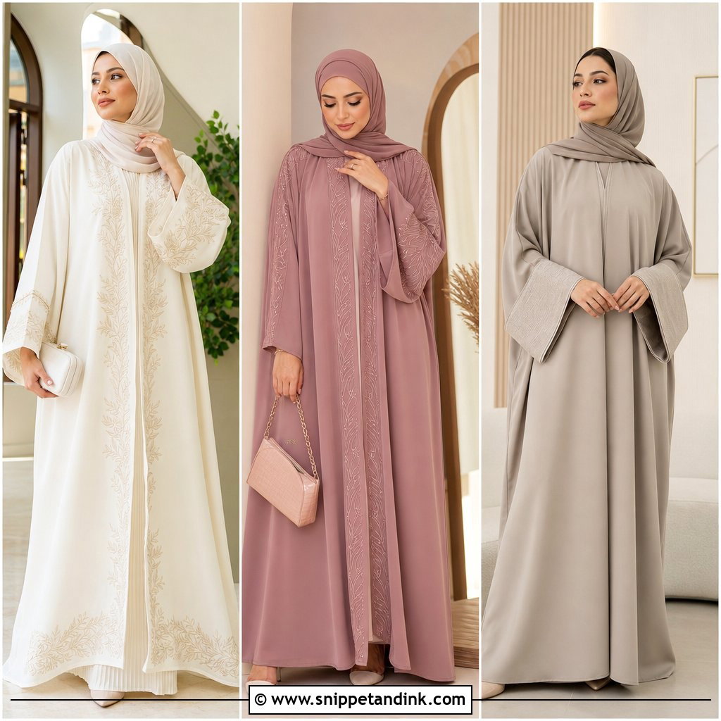 30 Wedding Abaya Ideas