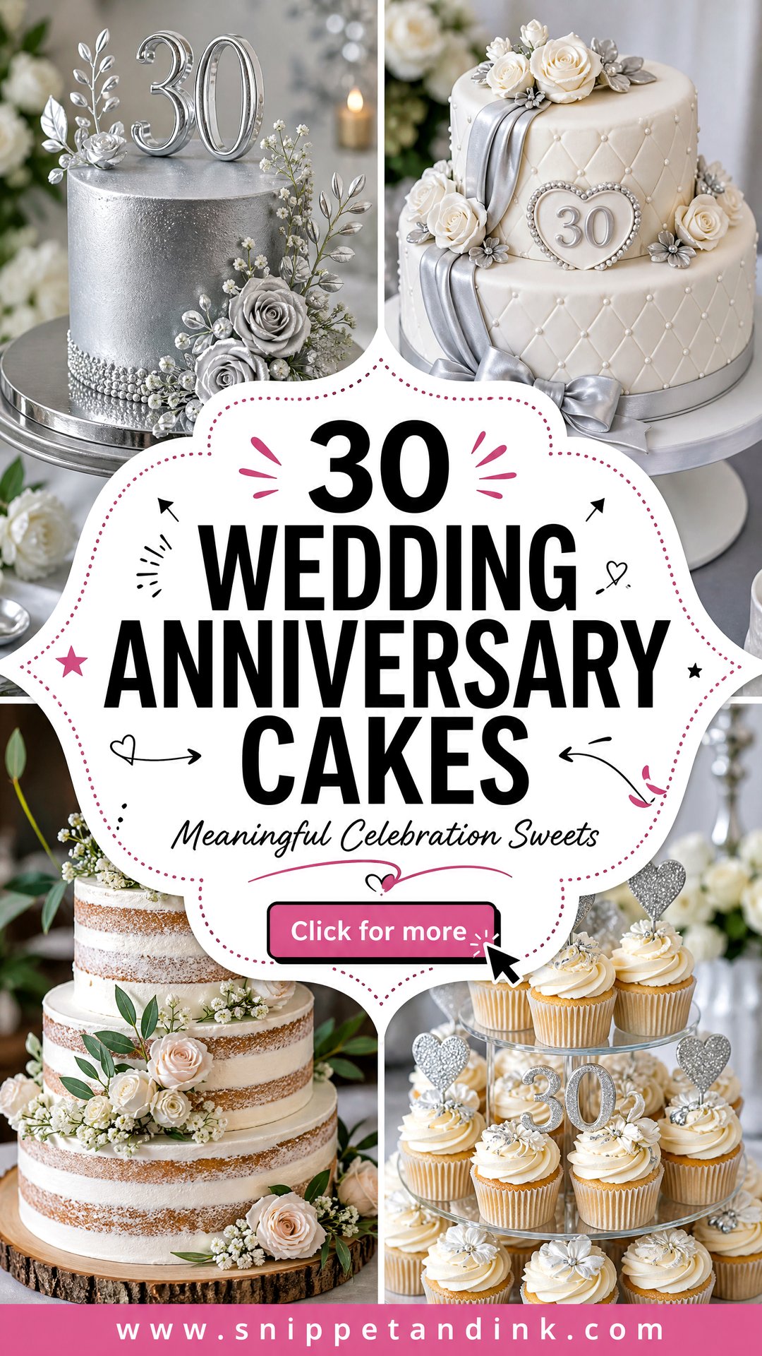 30 Wedding Anniversary Cakes for a Meaningful Celebration - 30 Wedding Anniversary Cakes for a Meaningful Celebration