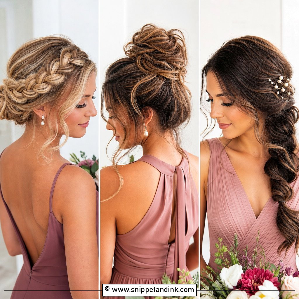 30 Wedding Bridesmaid Hair Ideas for Picture-Perfect Style