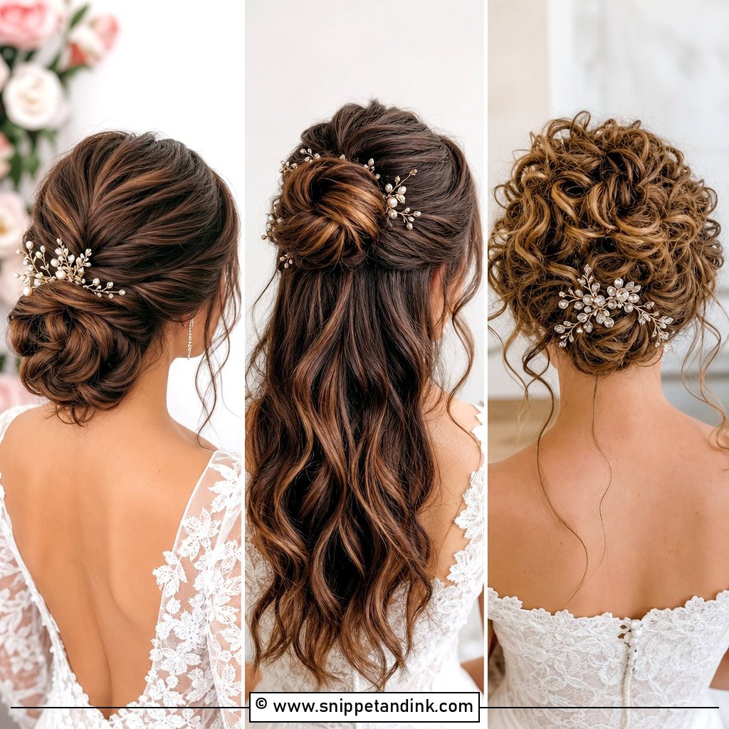 30 Wedding Bun Hairstyles for a Classic Bridal Finish