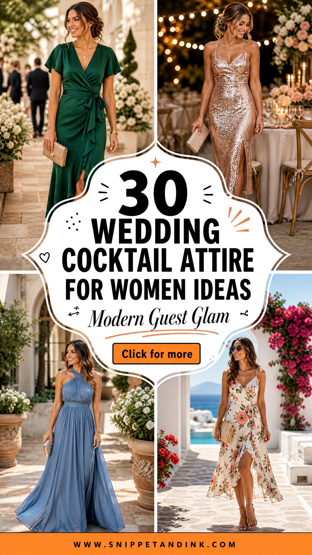 30 Wedding Cocktail Attire for Women Ideas for Modern Guests - 30 Wedding Cocktail Attire for Women Ideas for Modern Guests