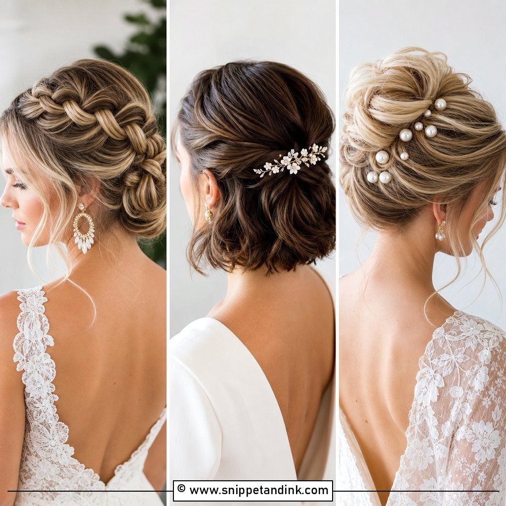 30 Wedding Day Hair Ideas for a Romantic Bridal Moment
