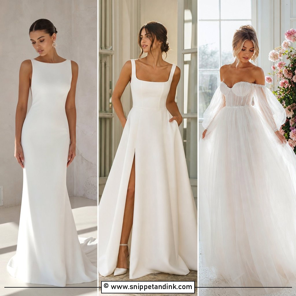 30 Wedding Dress Aesthetic Ideas for Dreamy Bridal Style