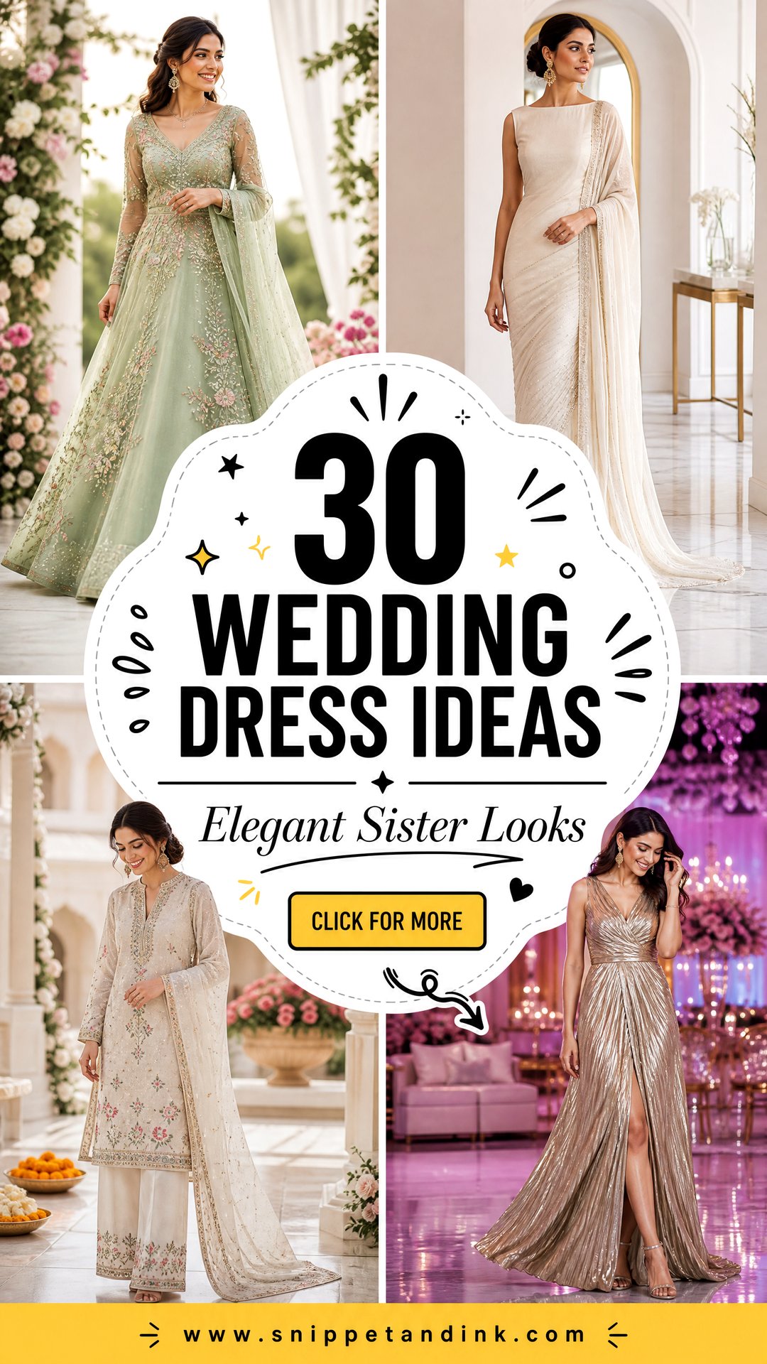 30 Wedding Dress Ideas for Sisters for an Elegant Look - 30 Wedding Dress Ideas for Sisters for an Elegant Look