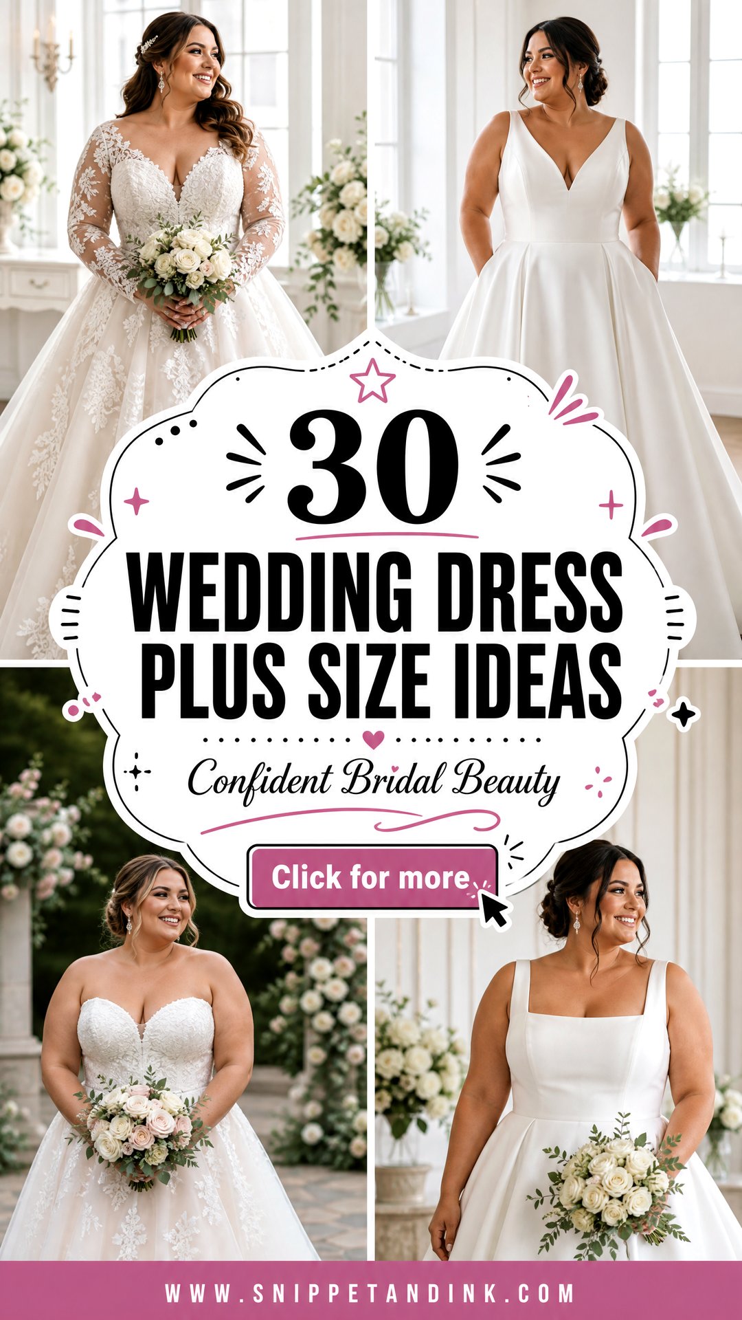 30 Wedding Dress Plus Size Ideas for Confident Brides - 30 Wedding Dress Plus Size Ideas for Confident Brides