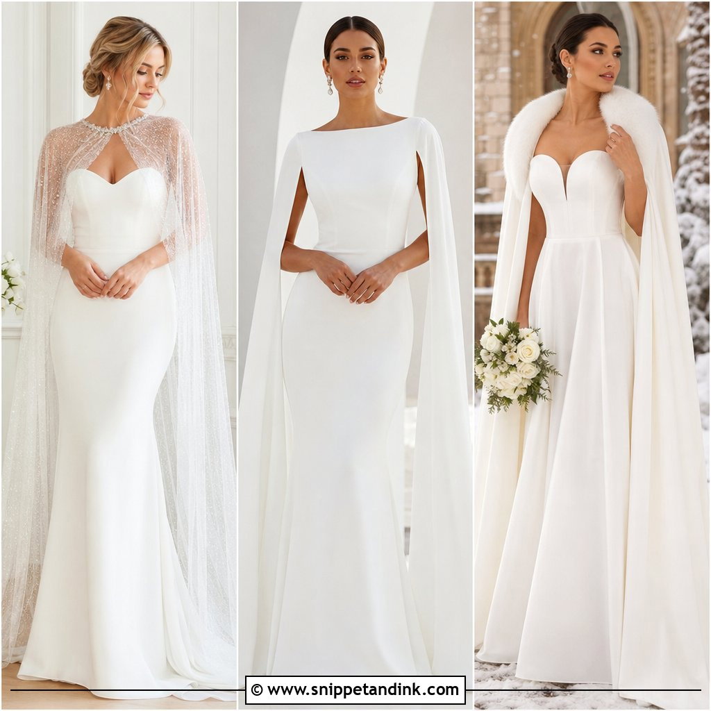 30 Wedding Dress with Cape Ideas