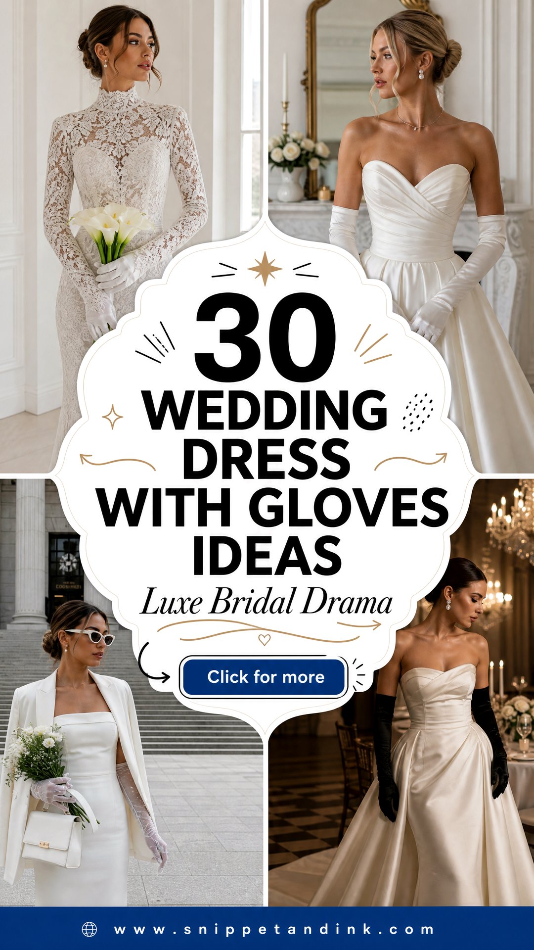 30 Wedding Dress with Gloves Ideas for a Luxe Bridal Look - 30 Wedding Dress with Gloves Ideas for a Luxe Bridal Look