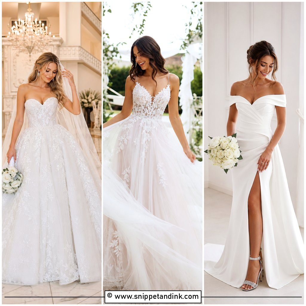 30 Wedding Dresses 2024 Trends for Brides to Bookmark