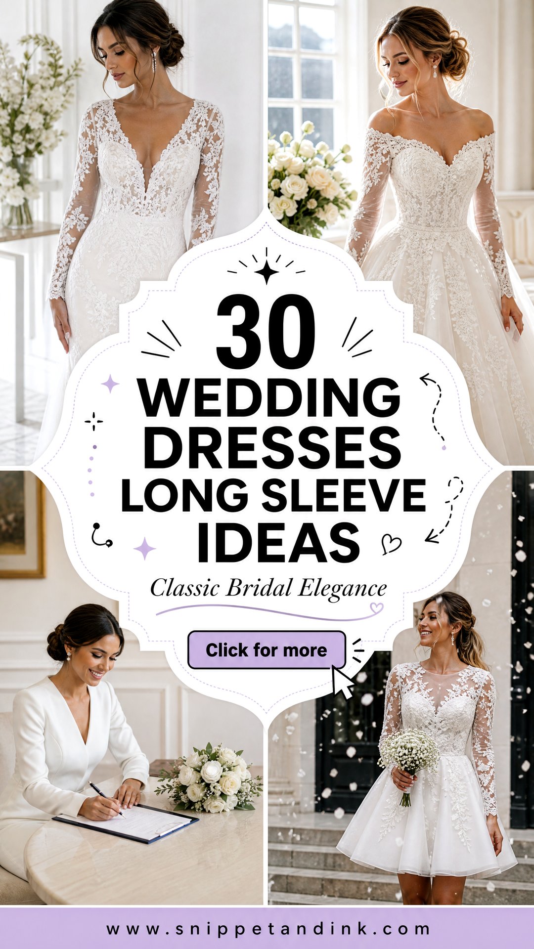 30 Wedding Dresses Long Sleeve for Classic Bridal Elegance - 30 Wedding Dresses Long Sleeve for Classic Bridal Elegance