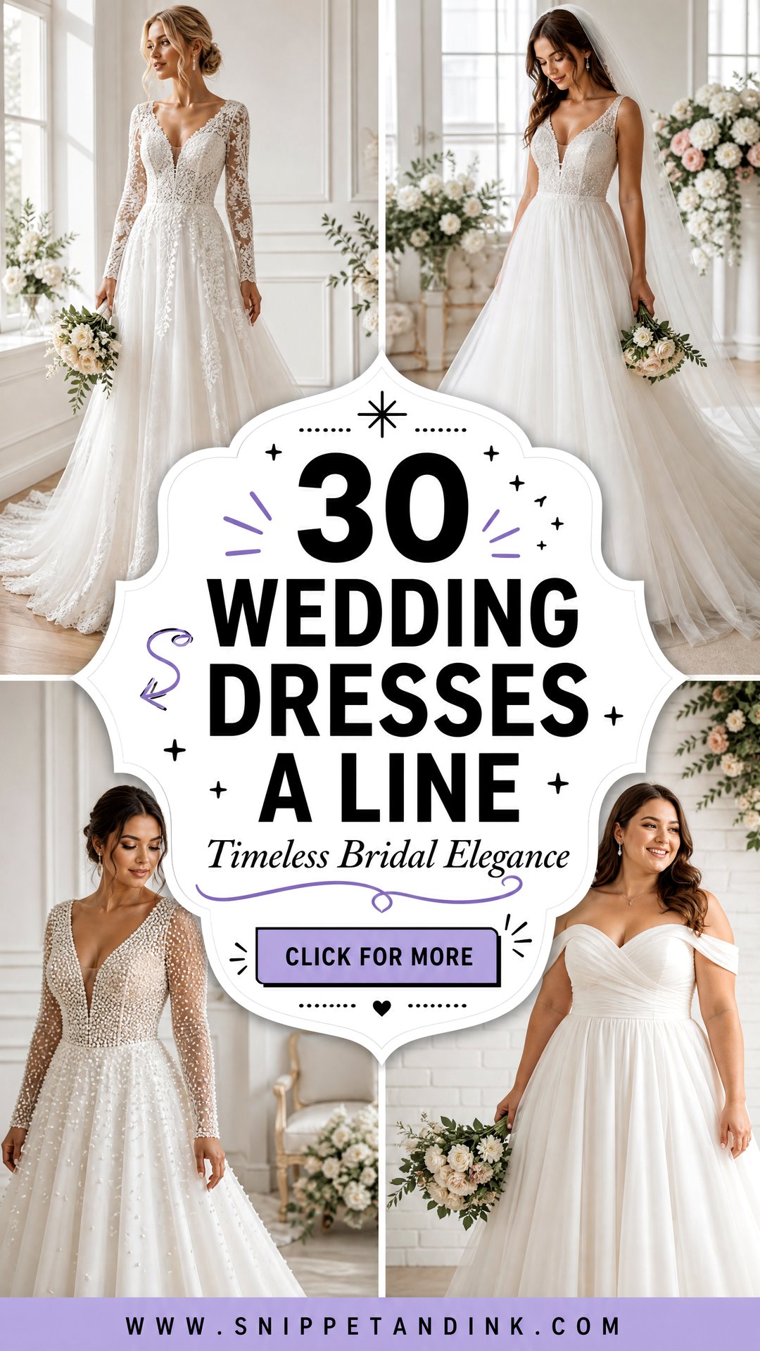 30 Wedding Dresses a Line for Timeless Bridal Elegance - 30 Wedding Dresses a Line for Timeless Bridal Elegance