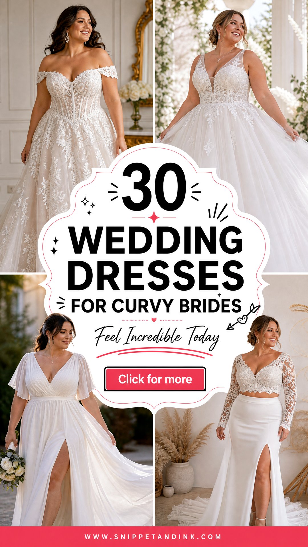 30 Wedding Dresses for Curvy Brides That Feel Incredible - 30 Wedding Dresses for Curvy Brides That Feel Incredible