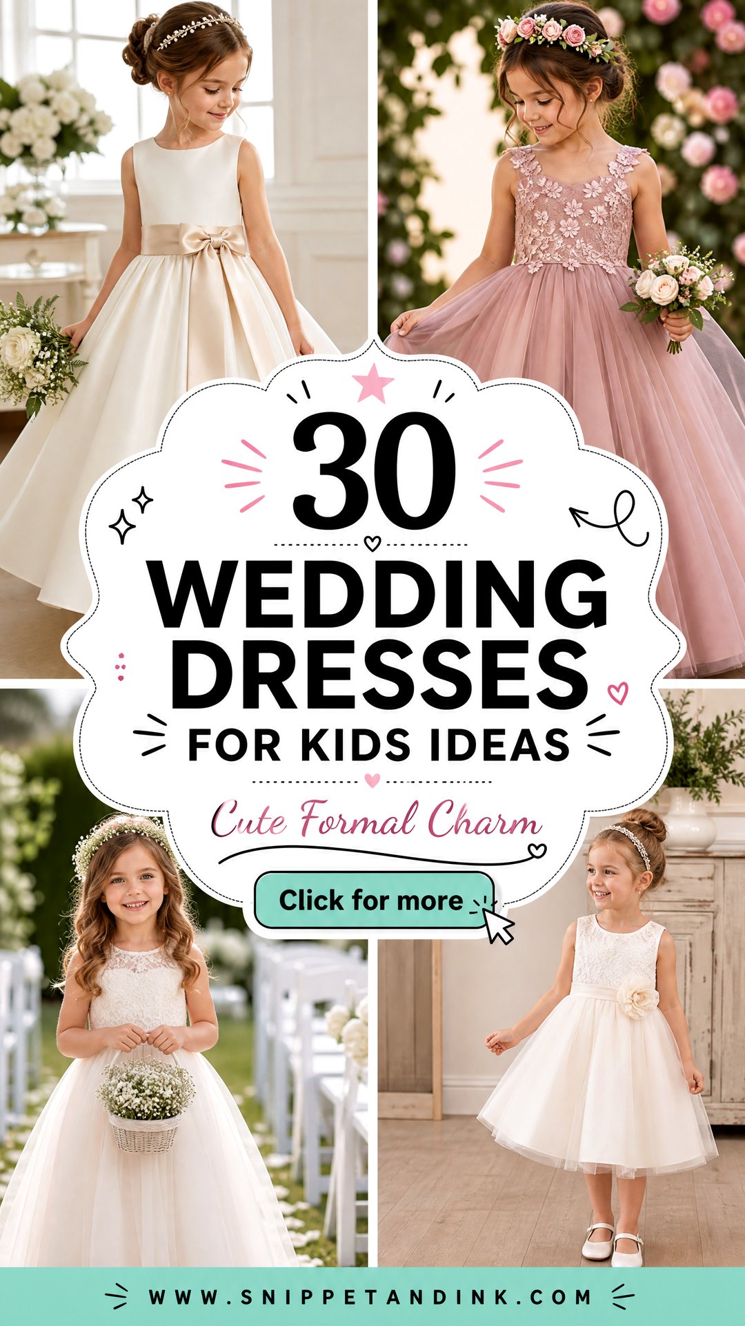 30 Wedding Dresses for Kids That Look Cute and Formal - 30 Wedding Dresses for Kids That Look Cute and Formal