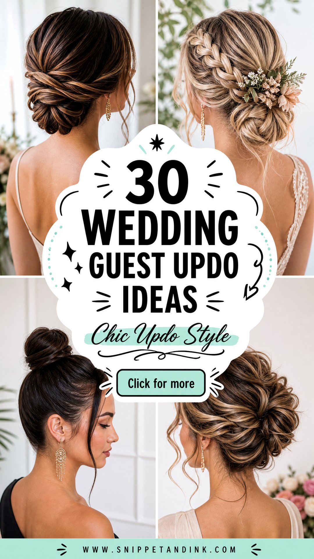 30 Wedding Guest Updo Ideas for Chic Celebration Style - 30 Wedding Guest Updo Ideas for Chic Celebration Style