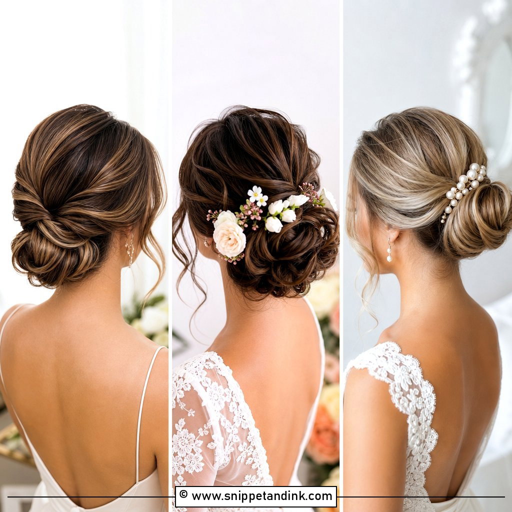 30 Wedding Hair Bun Ideas for a Timeless Bridal Look Today