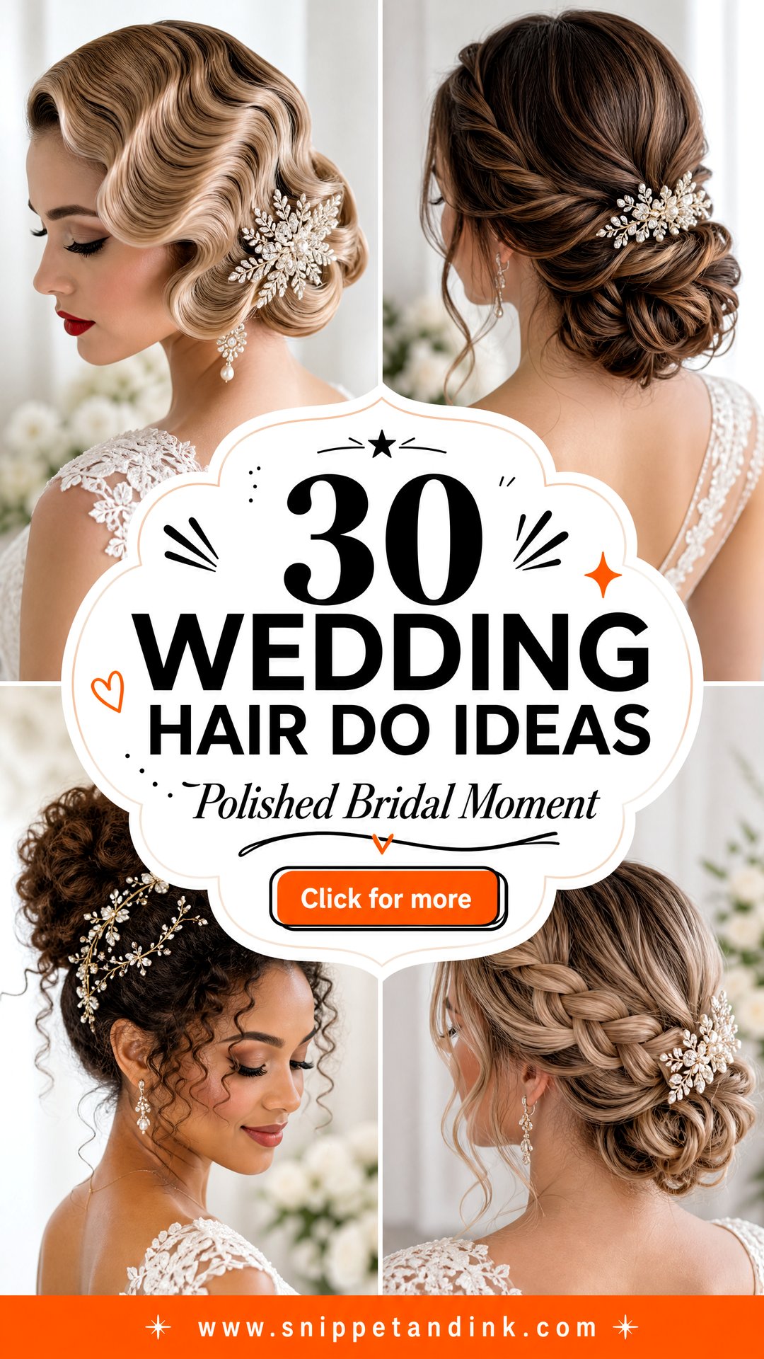 30 Wedding Hair Do Ideas for a Polished Bridal Moment - 30 Wedding Hair Do Ideas for a Polished Bridal Moment