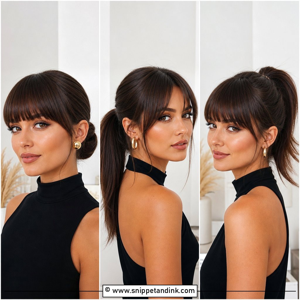 30 Wedding Hair with Bangs Ideas for Chic Brides