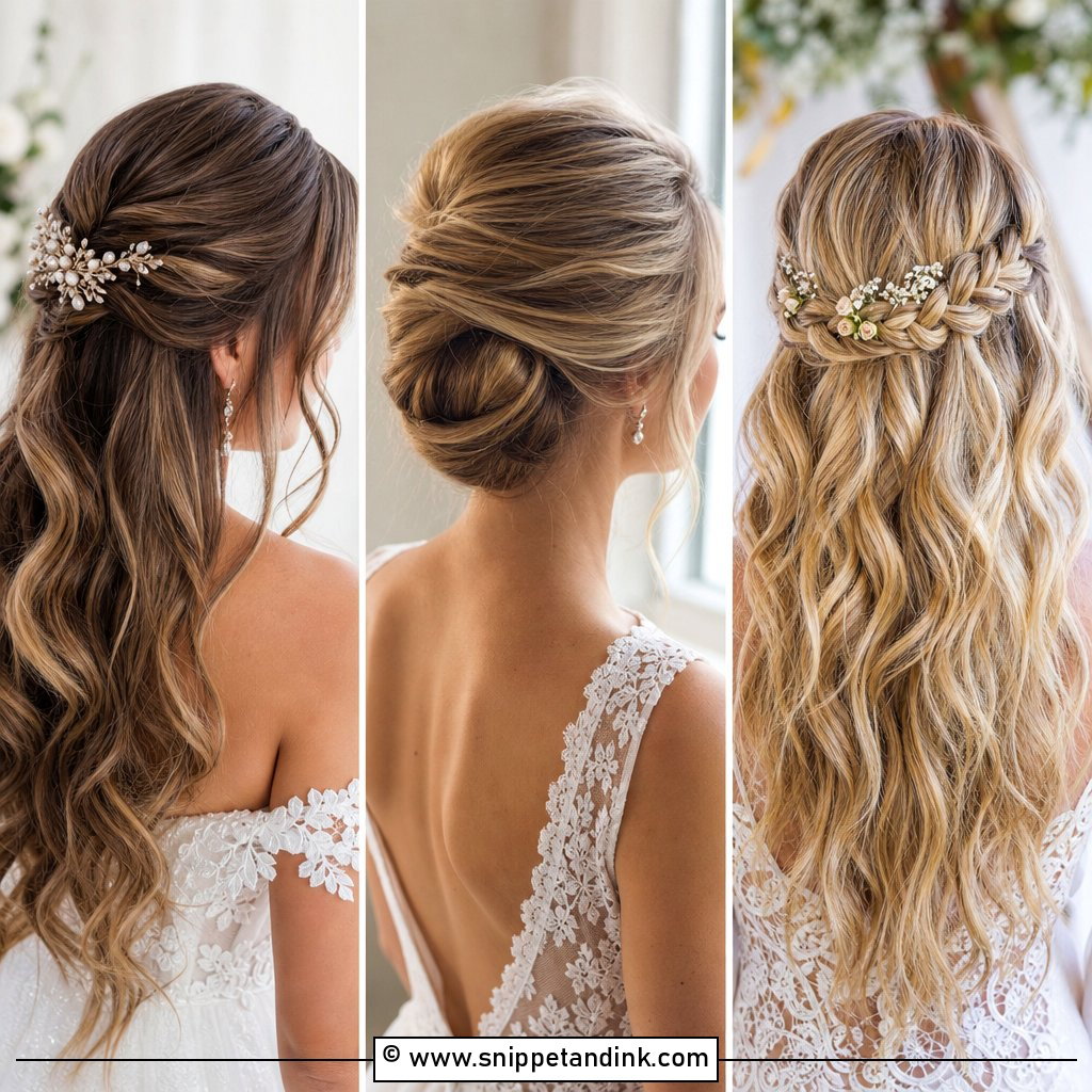 30 Wedding Hairdo Ideas for a Dreamy Bridal Look
