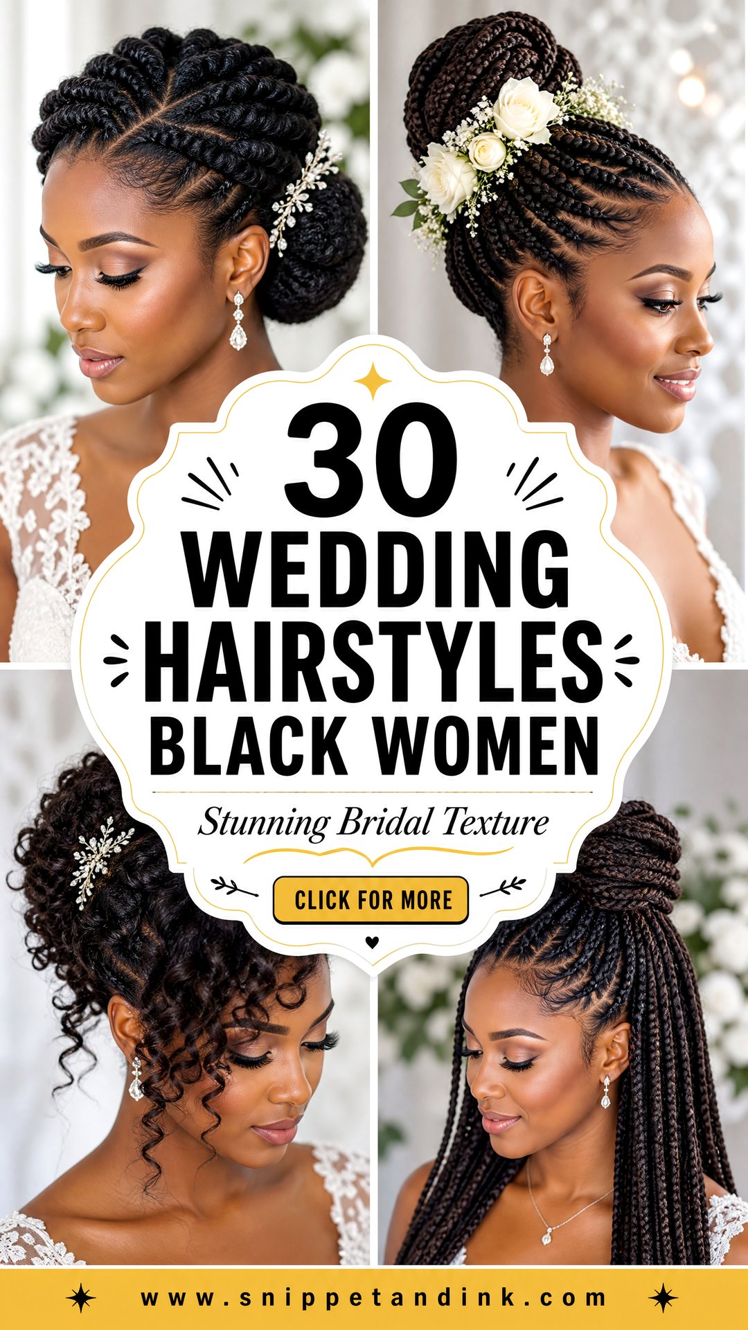 30 Wedding Hairstyles Black Women Will Feel Stunning In - 30 Wedding Hairstyles Black Women Will Feel Stunning In