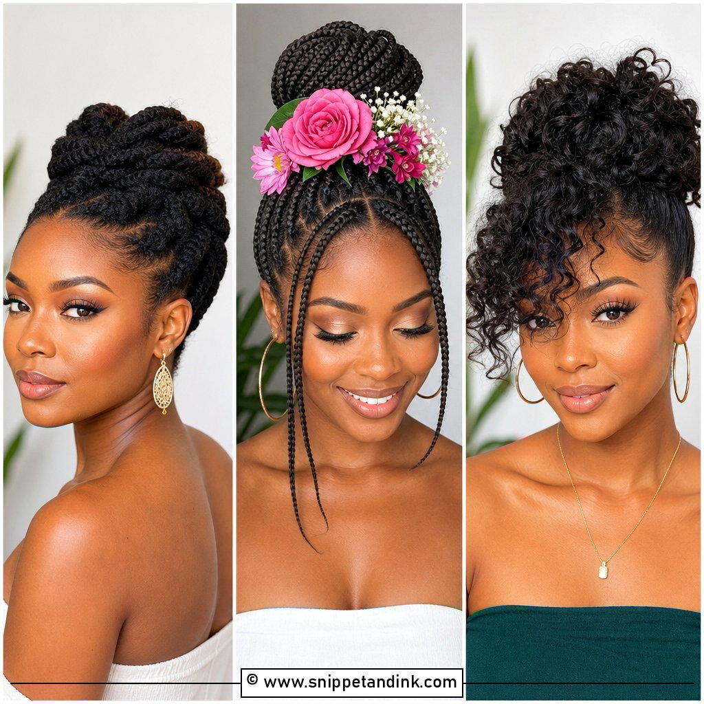 30 Wedding Hairstyles Black Women Will Feel Stunning In