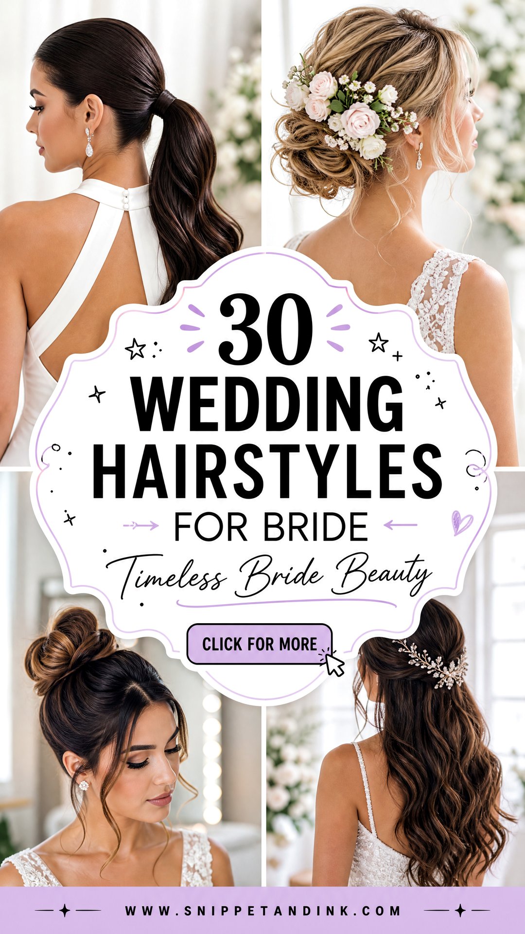30 Wedding Hairstyles for Bride Looks That Feel Timeless - 30 Wedding Hairstyles for Bride Looks That Feel Timeless