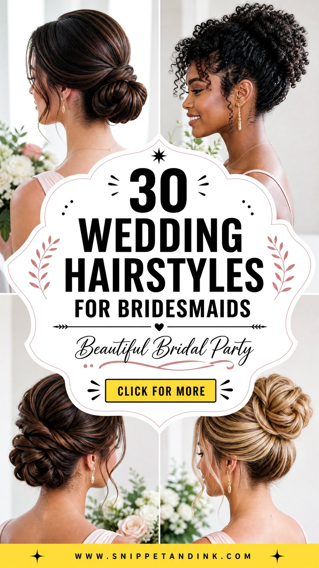 30 Wedding Hairstyles for Bridesmaids to Look Beautiful - 30 Wedding Hairstyles for Bridesmaids to Look Beautiful