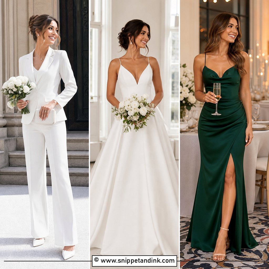 30 Wedding Look Ideas for Guests Bridesmaids and Brides