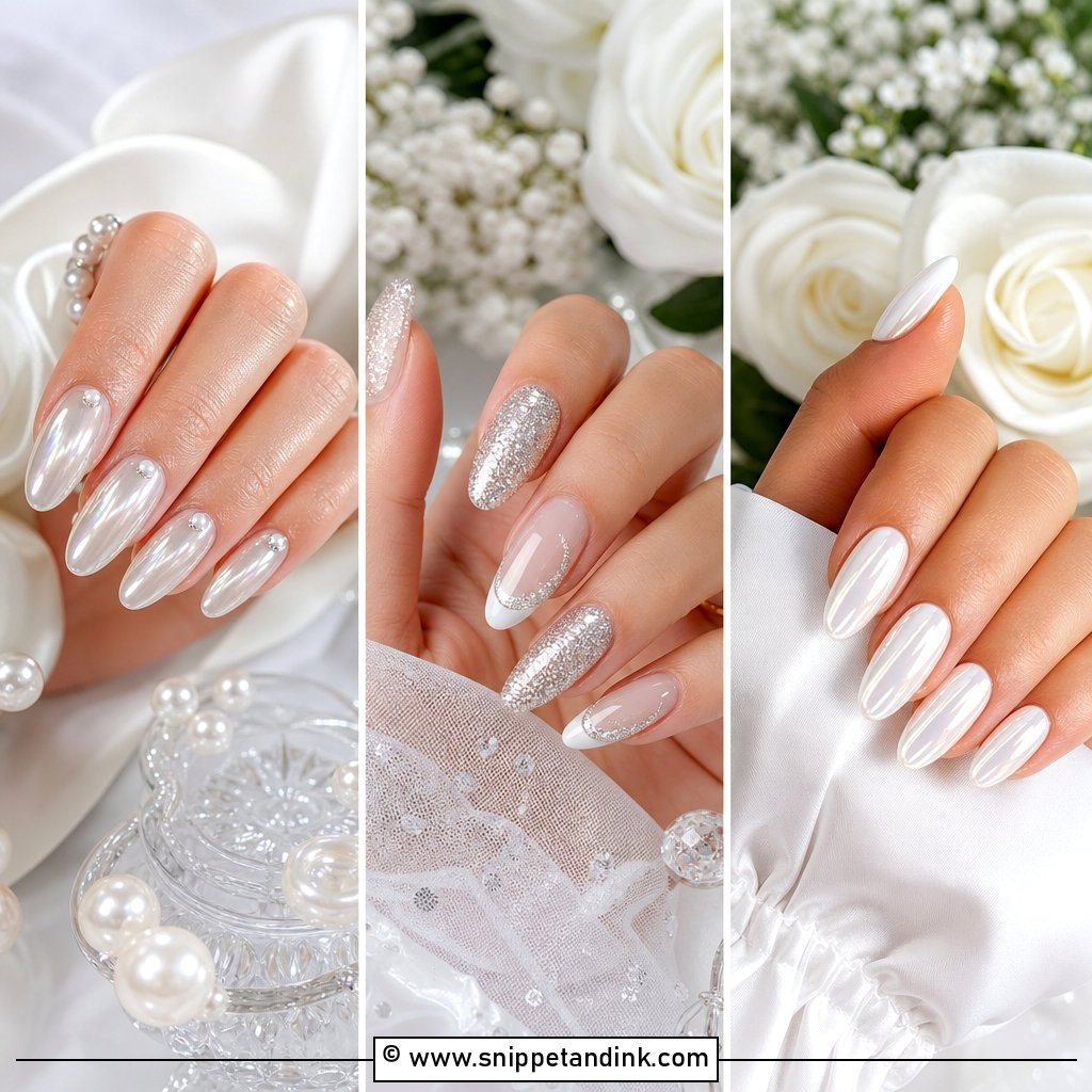 30 Wedding Nails Ideas Elegant Bridal Manicures to Save