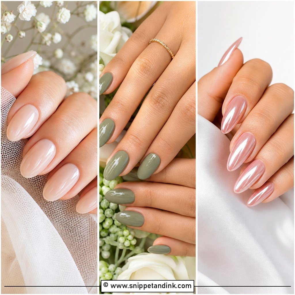 30 Wedding Nails for Bridesmaids Elegant Party Manicures