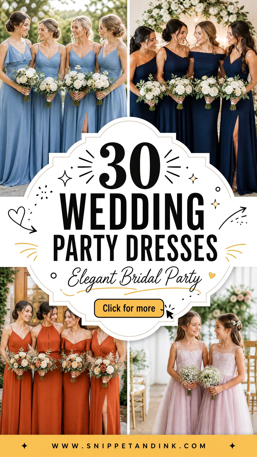 30 Wedding Party Dresses for Elegant Guests and Bridesmaids - 30 Wedding Party Dresses for Elegant Guests and Bridesmaids