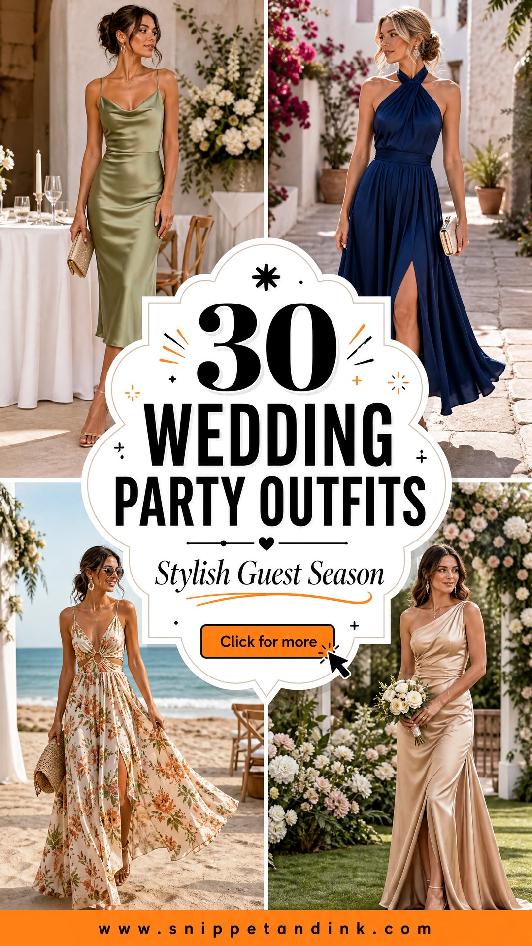 30 Wedding Party Outfits for Stylish Guests This Season - 30 Wedding Party Outfits for Stylish Guests This Season