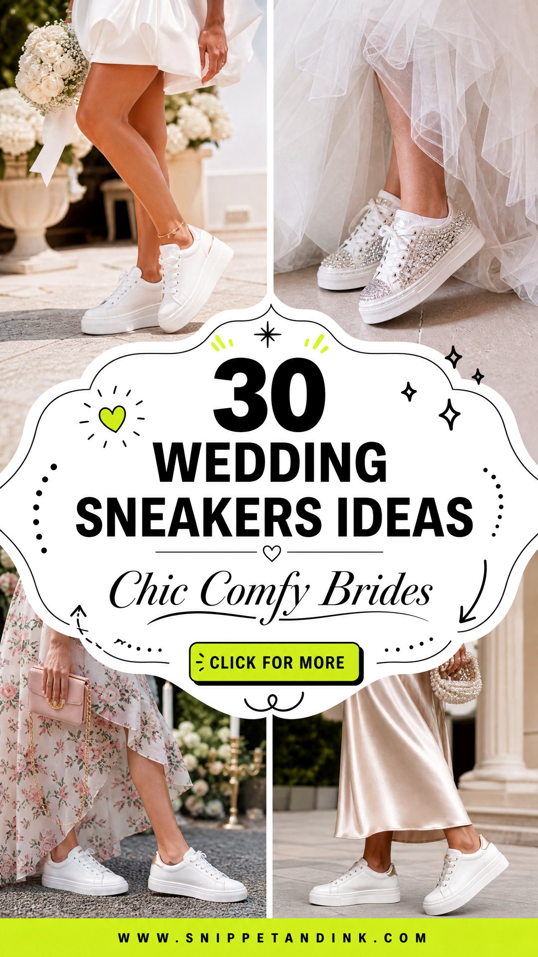 30 Wedding Sneakers Ideas for Chic Brides Who Love Comfort - 30 Wedding Sneakers Ideas for Chic Brides Who Love Comfort