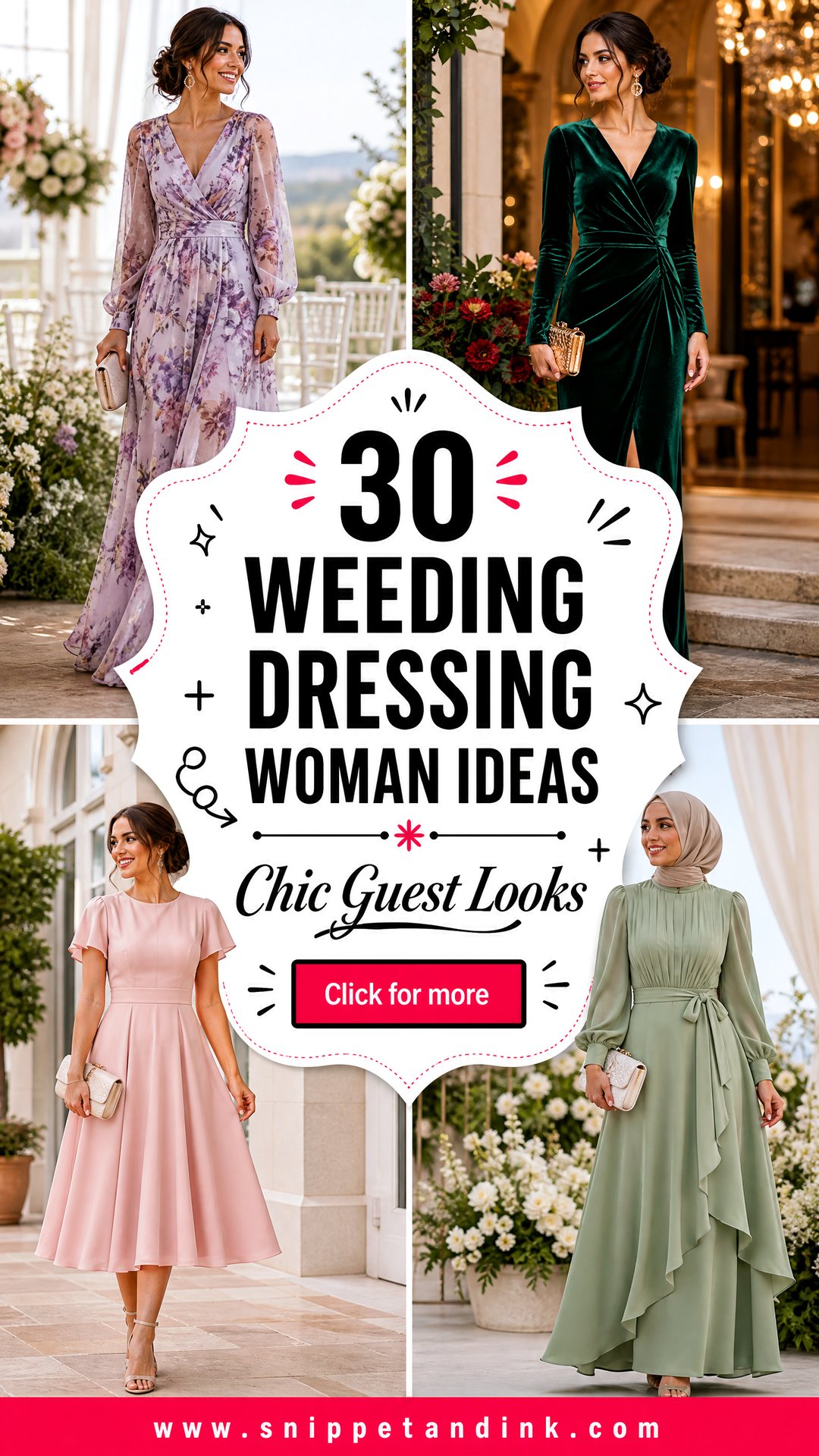 30 Weeding Dressing Woman Ideas for Chic Wedding Guest Looks - 30 Weeding Dressing Woman Ideas for Chic Wedding Guest Looks