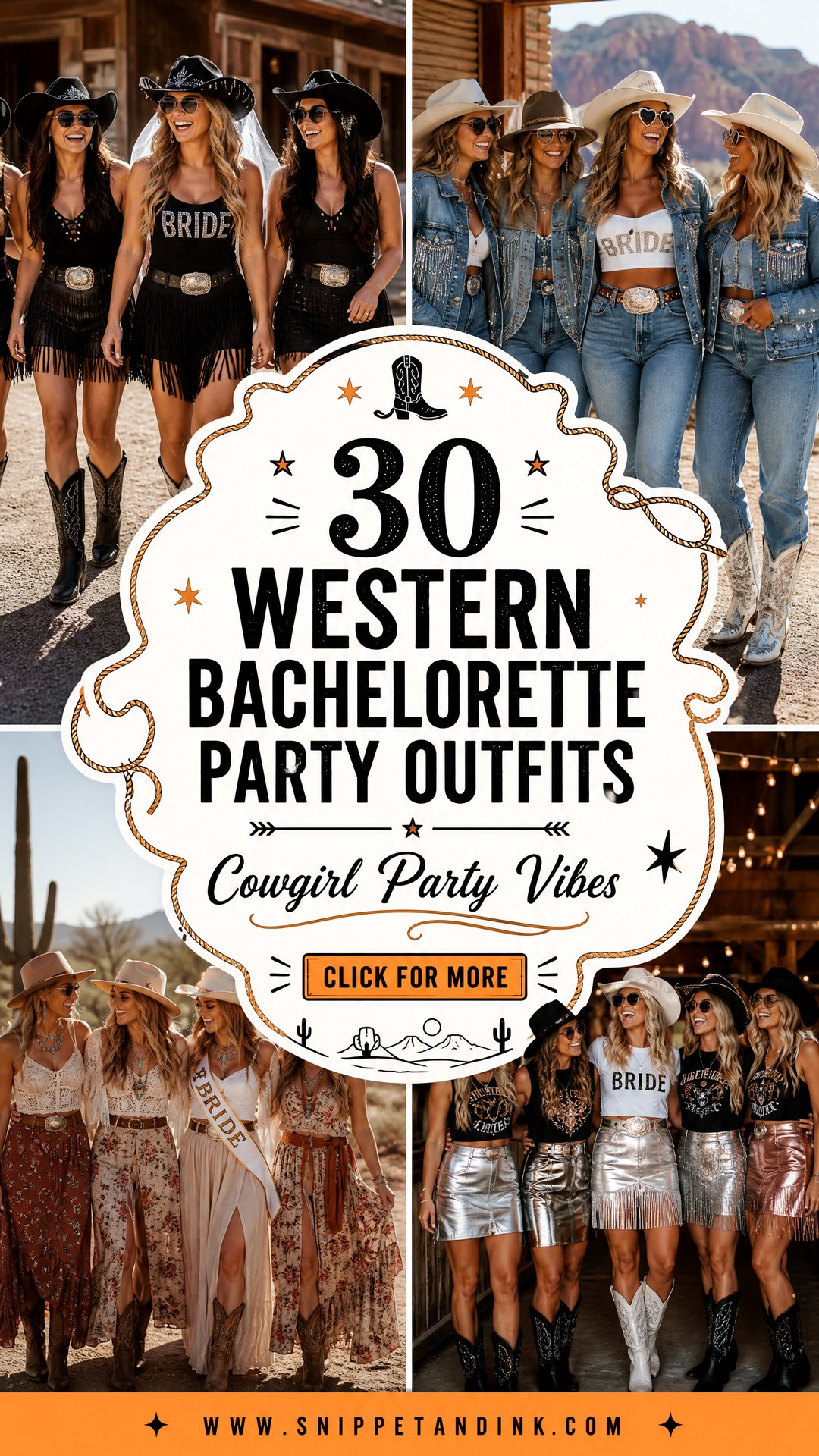 30 Western Bachelorette Party Outfits for Cowgirl Vibes - 30 Western Bachelorette Party Outfits for Cowgirl Vibes