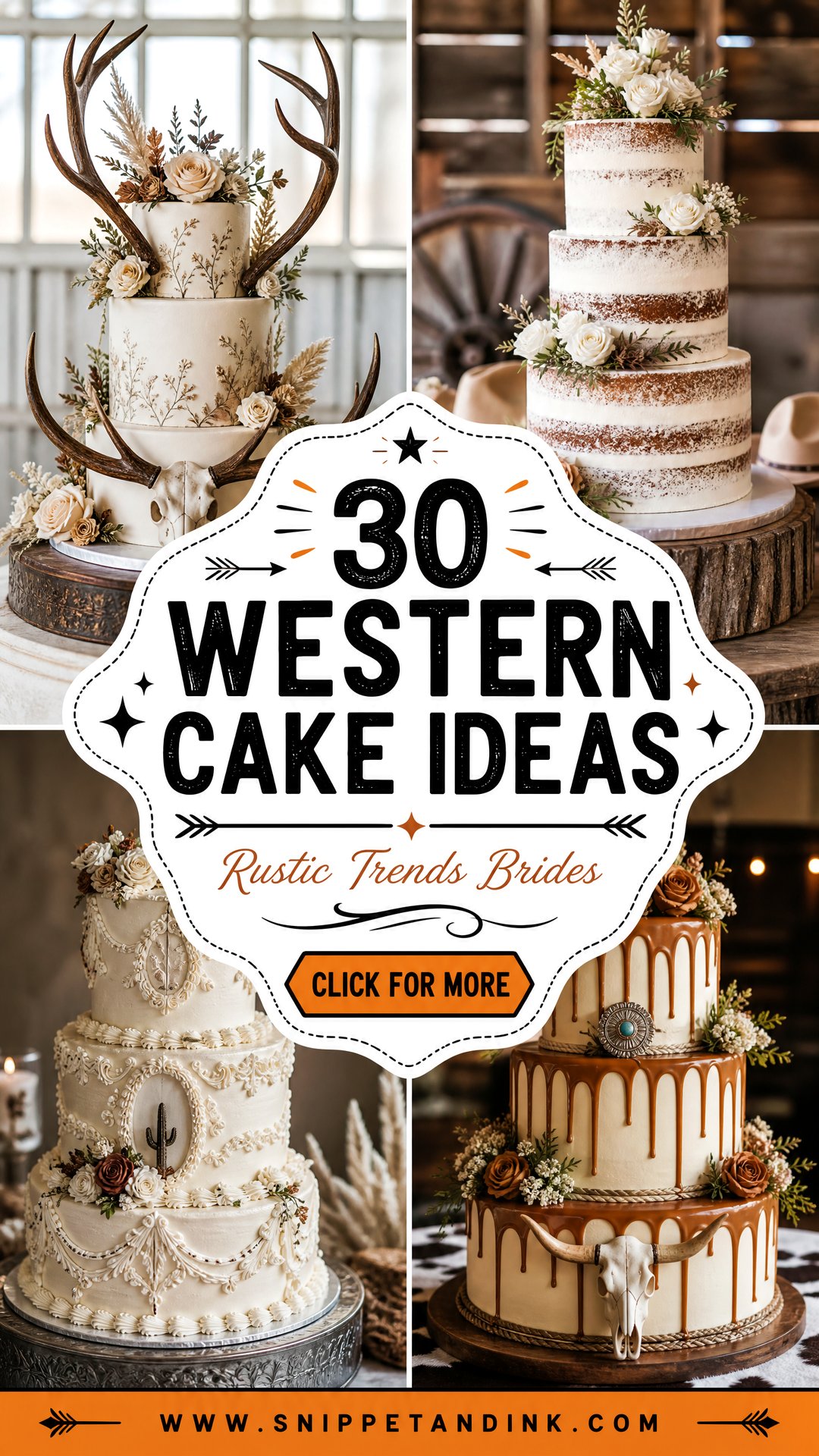 30 Western Cake Ideas for Wedding Rustic Trends Brides Love - 30 Western Cake Ideas for Wedding: Rustic Trends Brides Love