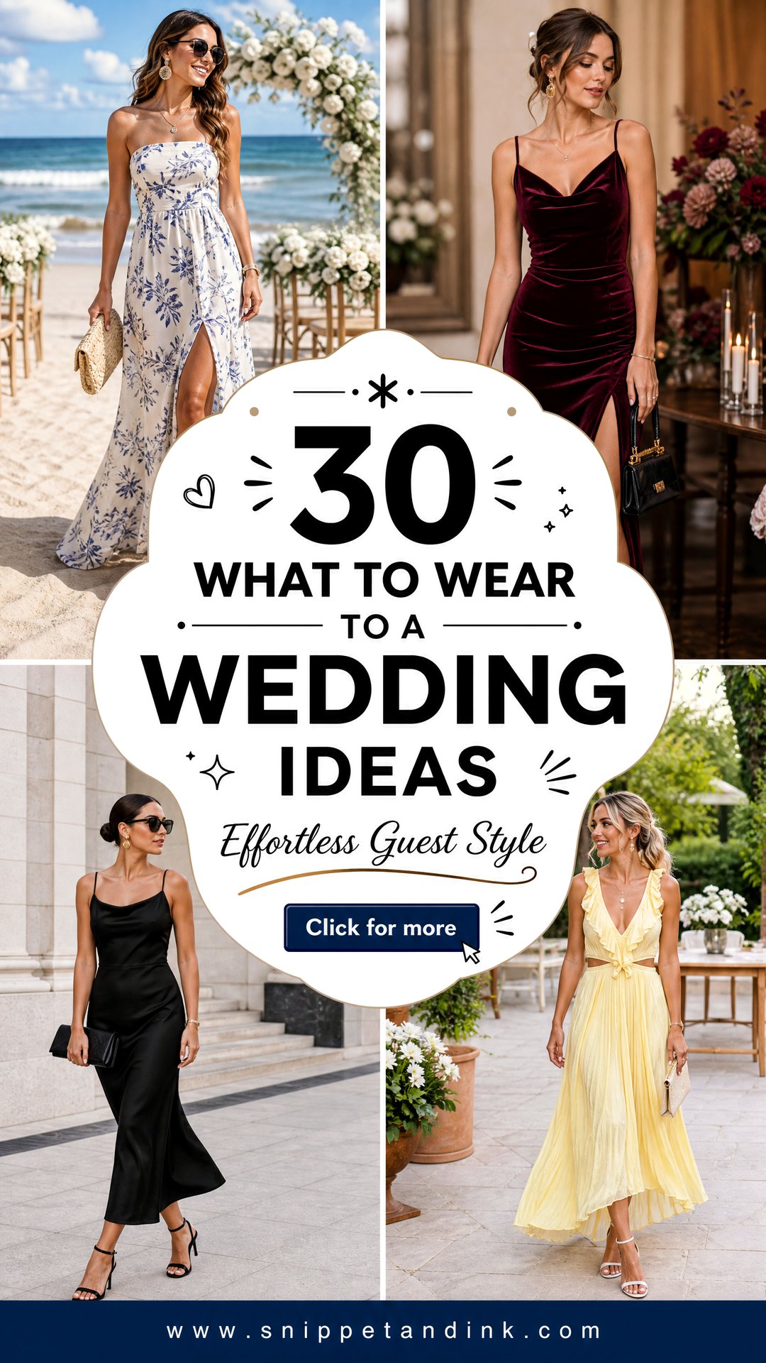 30 What to Wear to a Wedding Ideas for Effortless Guests - 30 What to Wear to a Wedding Ideas for Effortless Guests