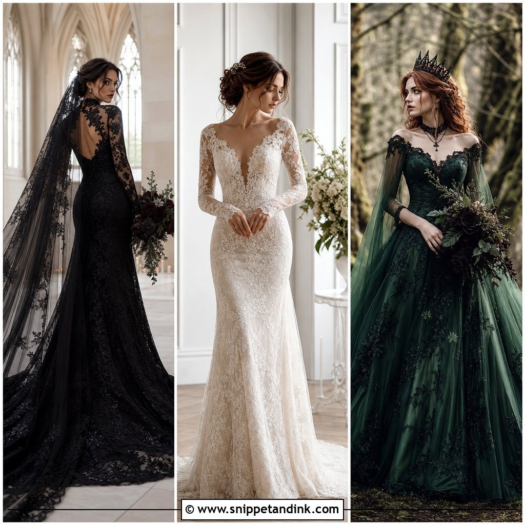 30 Witchy Wedding Dress Ideas