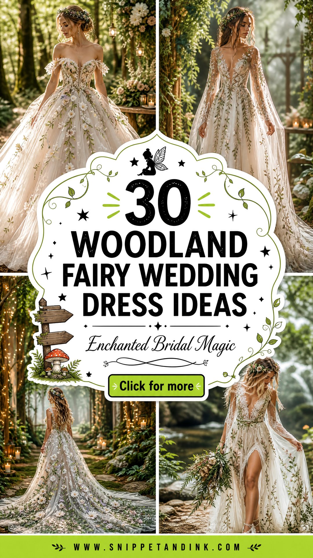 30 Woodland Fairy Wedding Dress Ideas for Enchanted Brides - 30 Woodland Fairy Wedding Dress Ideas for Enchanted Brides