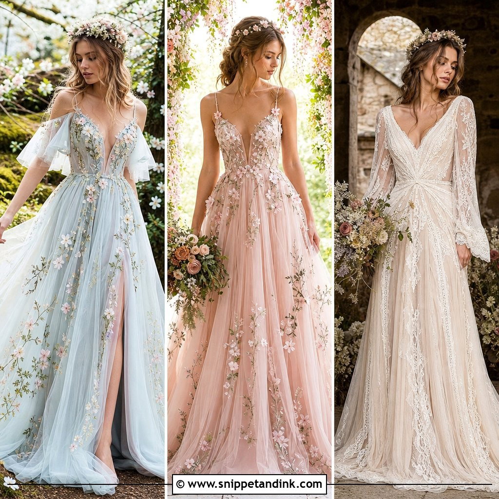 30 Woodland Fairy Wedding Dress Ideas