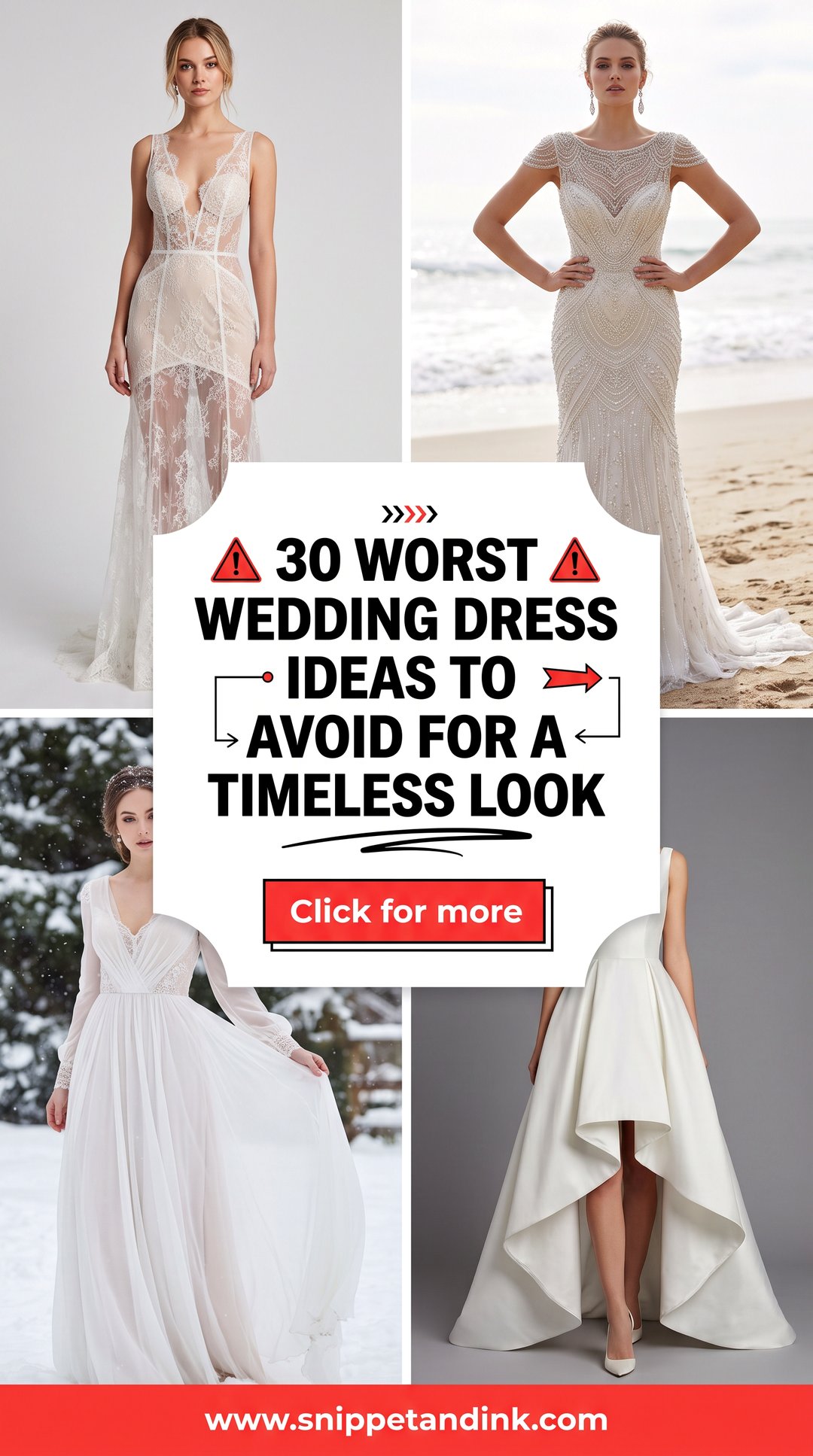 30 Worst Wedding Dress Ideas to Avoid for a Timeless Look - 30 Worst Wedding Dress Ideas to Avoid for a Timeless Look