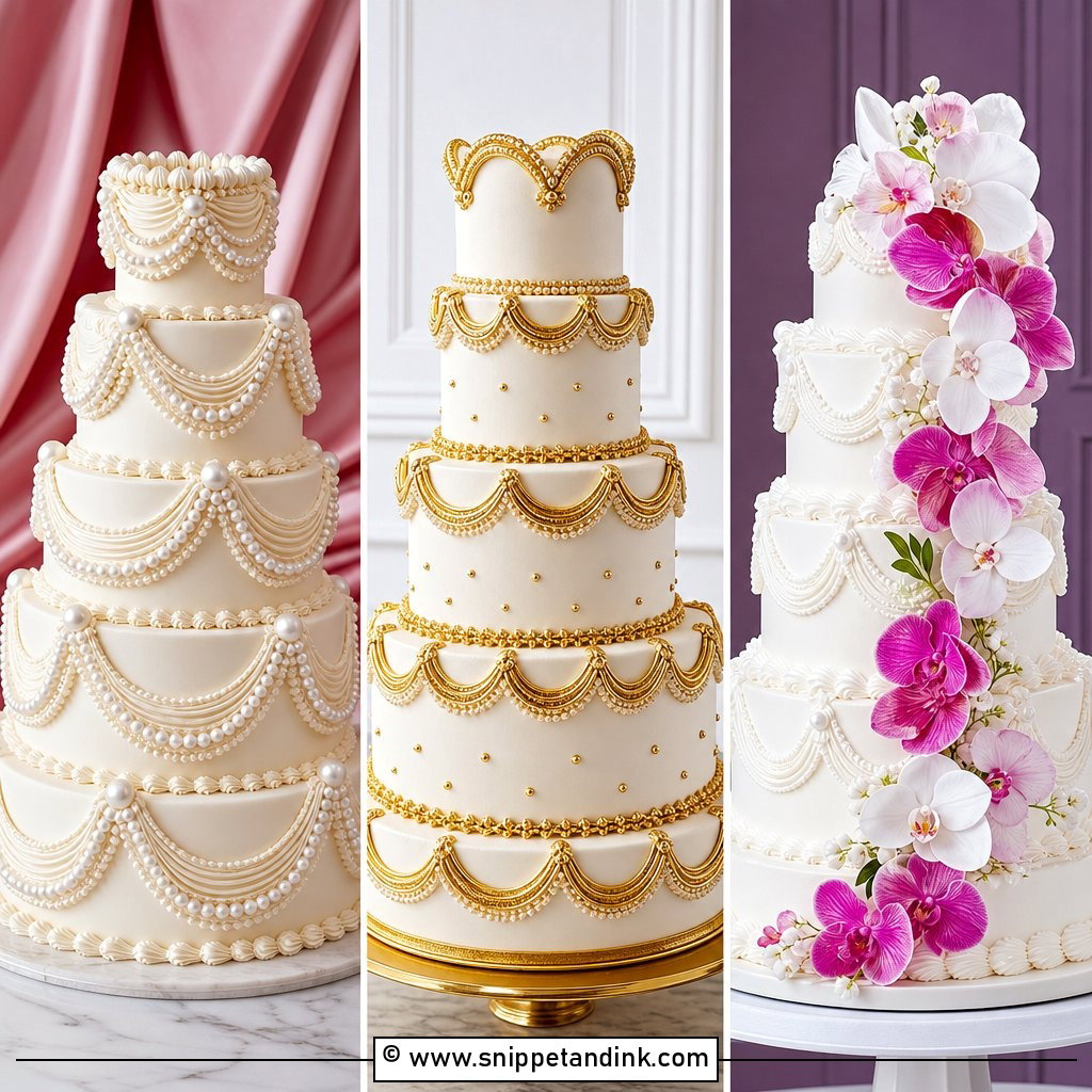 35 80s Style Wedding Cake Ideas for a Bold Retro Party