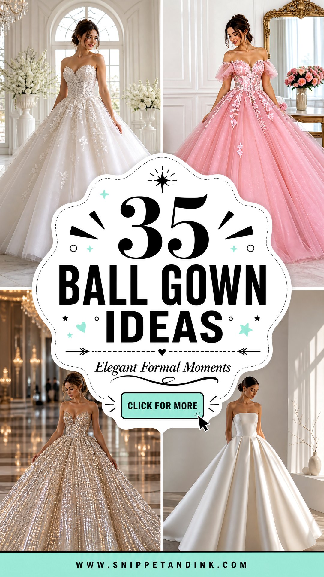 35 Ball Gown Ideas for Elegant Brides and Formal Moments - 35 Ball Gown Ideas for Elegant Brides and Formal Moments
