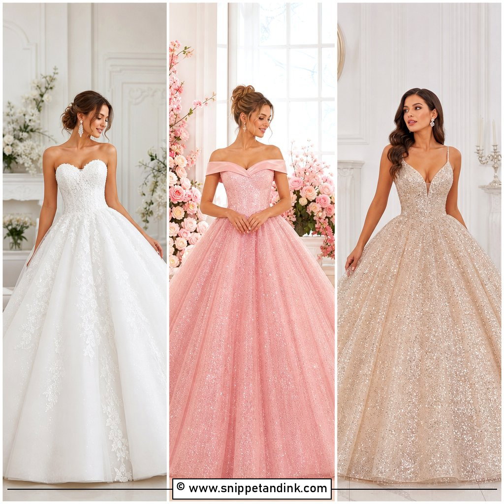 35 Ball Gown Ideas for Elegant Brides and Formal Moments