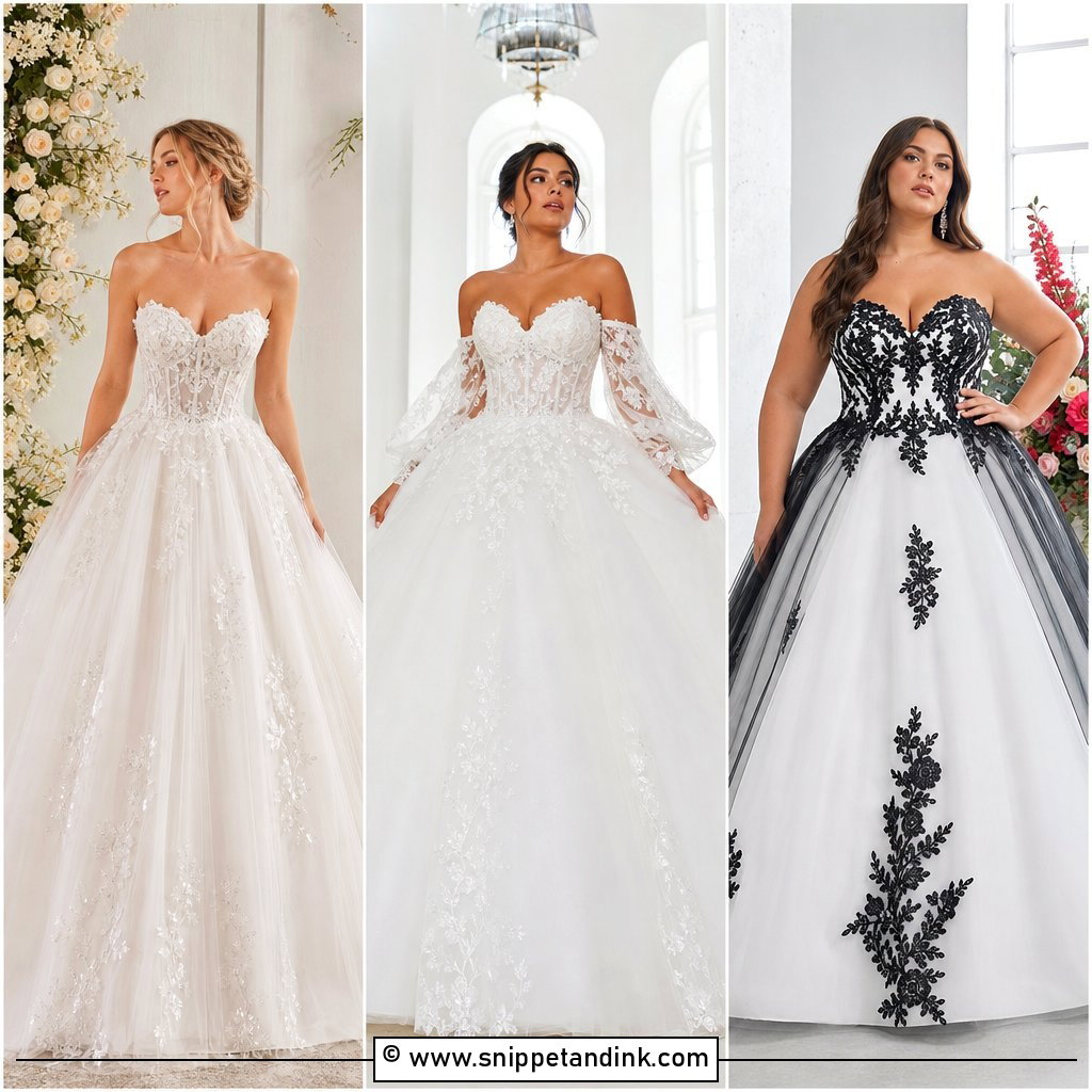 35 Ball Gown Wedding Dress Ideas for a Fairytale Entrance