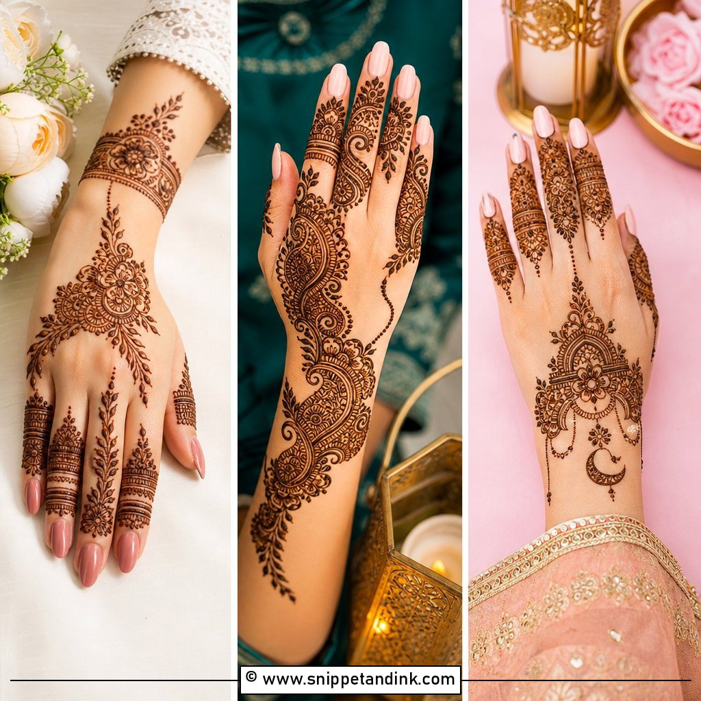 35 Beautiful Mehndi Design Ideas for Elegant Bridal Style