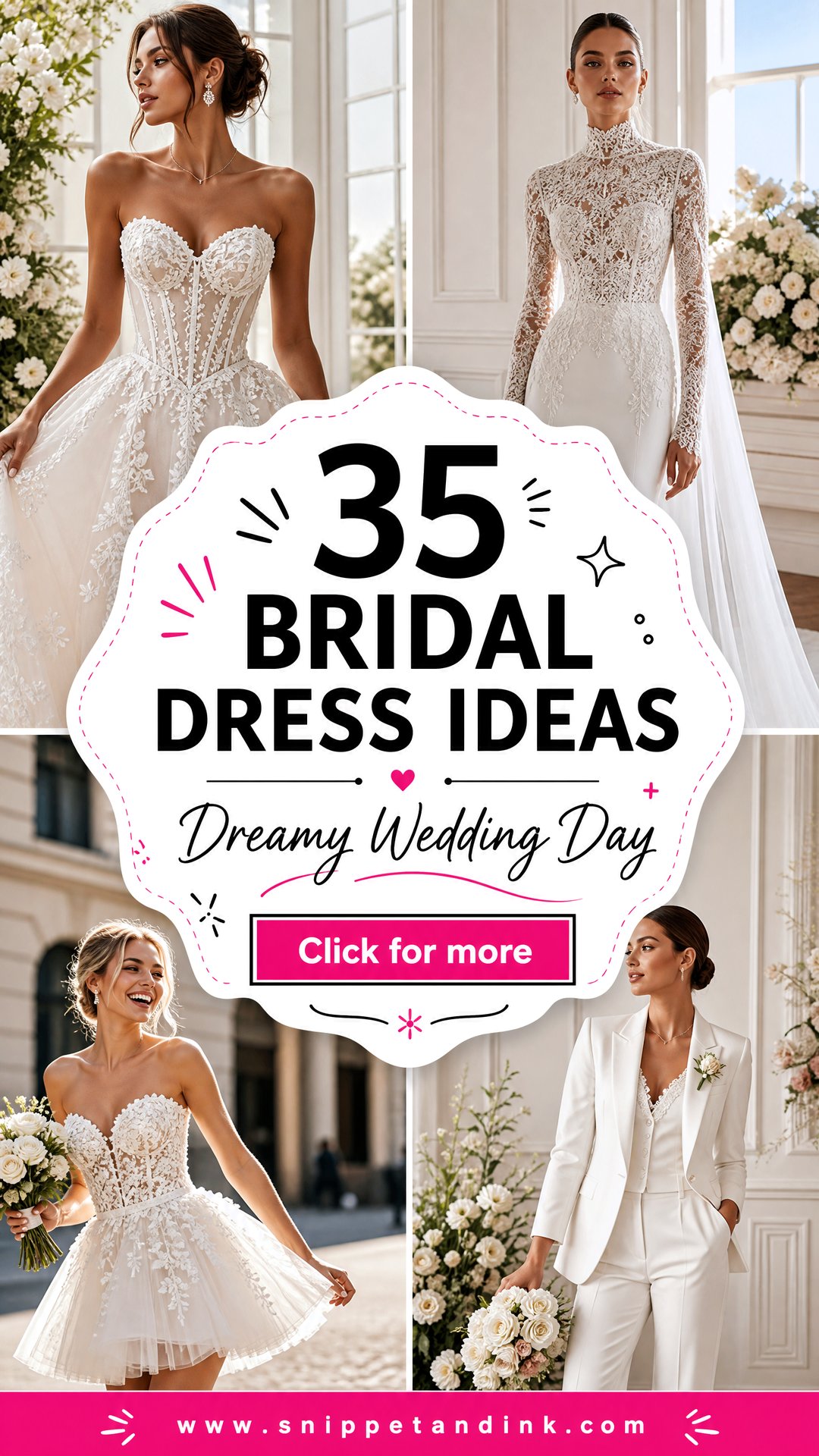 35 Bridal Dress Ideas for a Dreamy Wedding Day Look Today - 35 Bridal Dress Ideas for a Dreamy Wedding Day Look Today