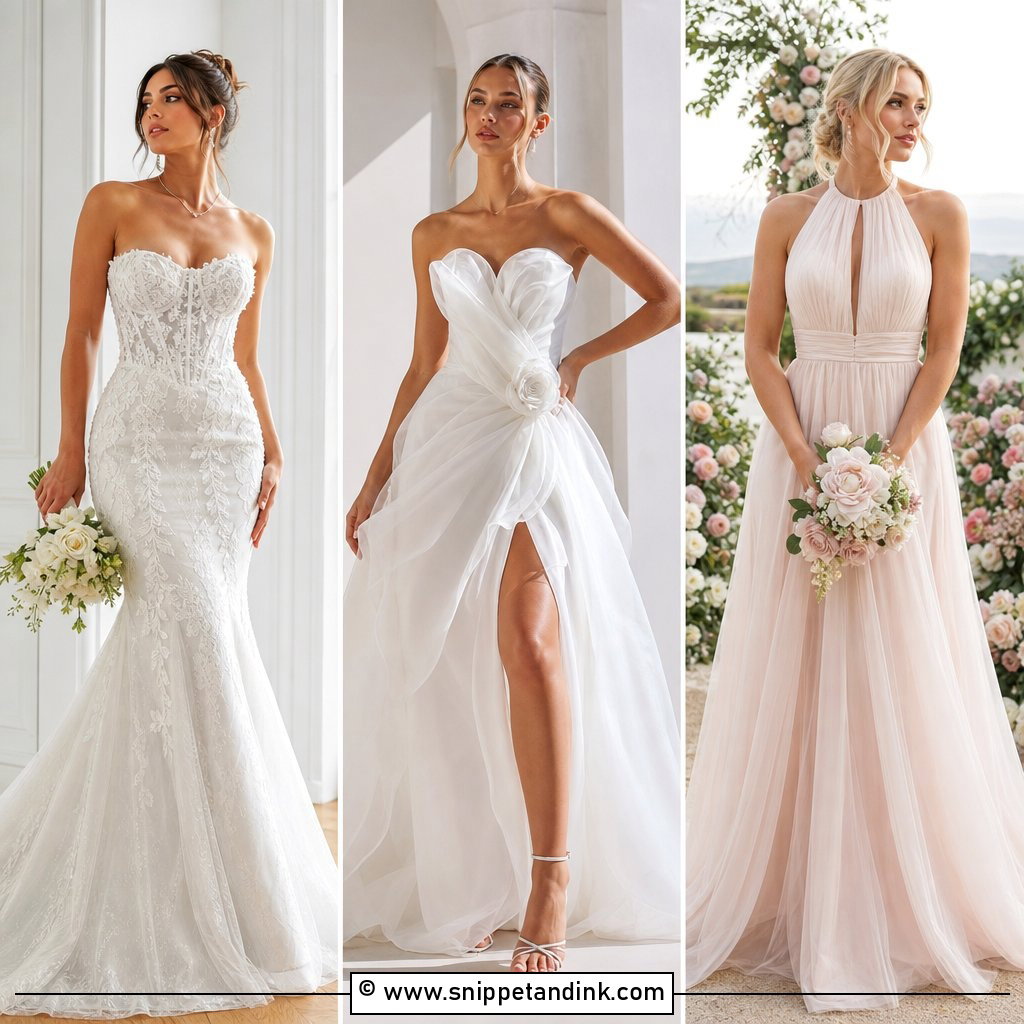 35 Bridal Dresses for a Dreamy Modern Wedding Day Look