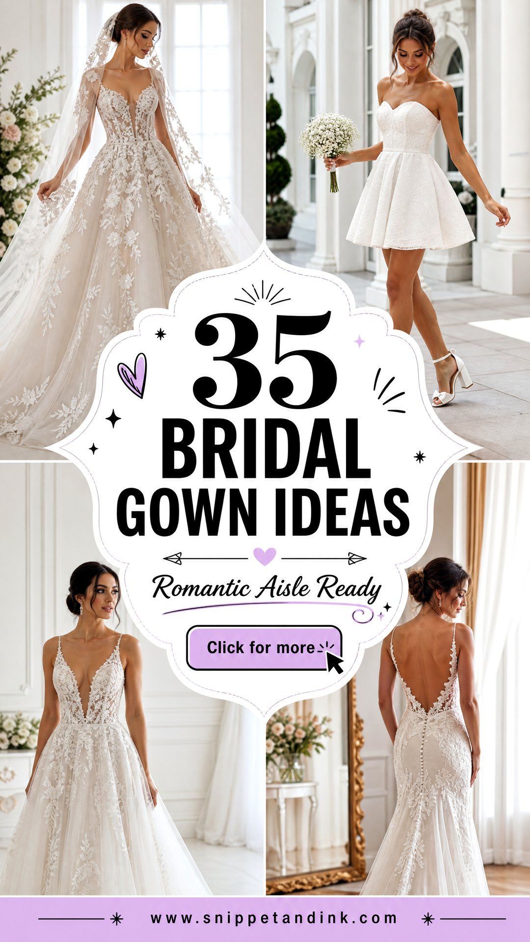 35 Bridal Gown Ideas for a Romantic Aisle-Ready Look Today - 35 Bridal Gown Ideas for a Romantic Aisle-Ready Look Today