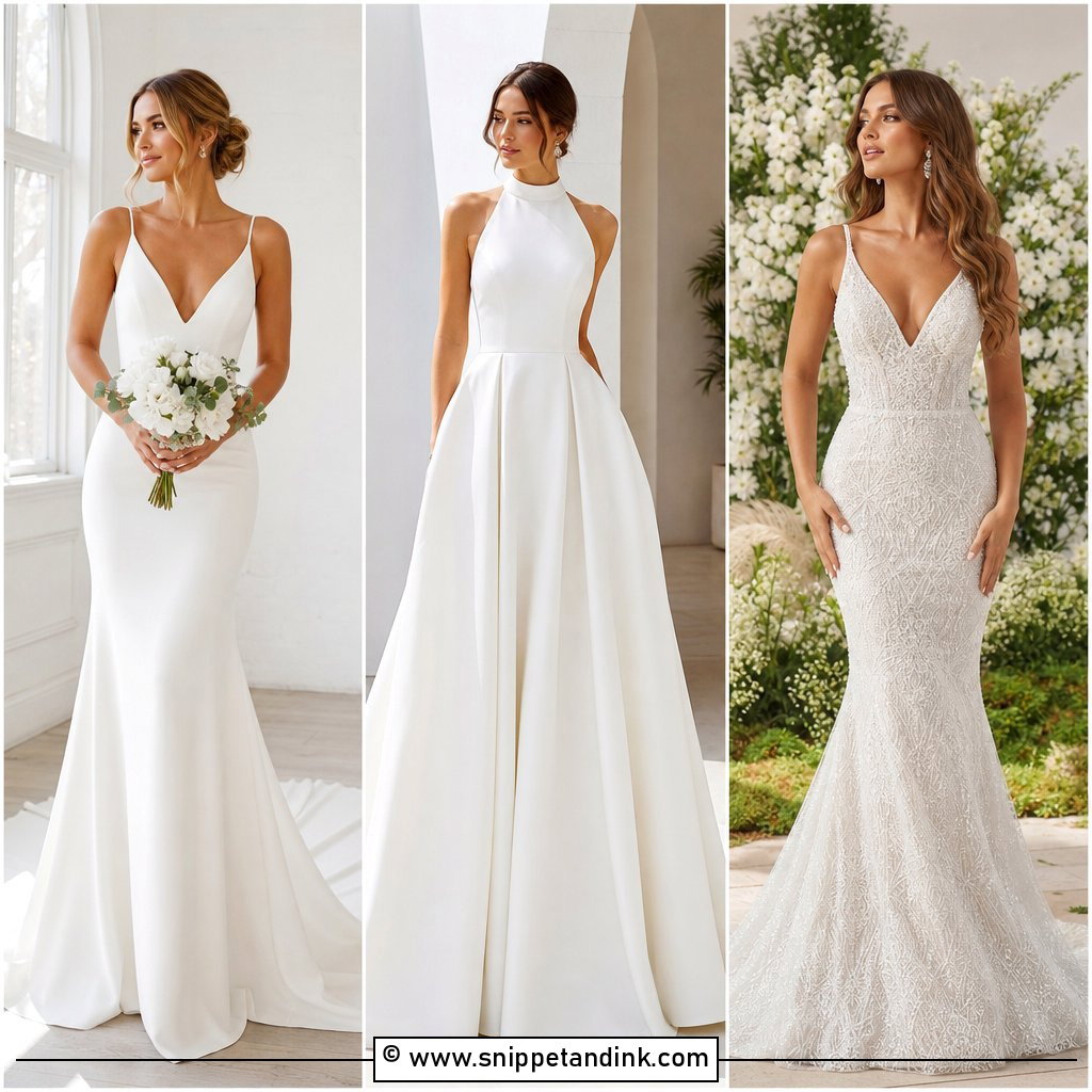 35 Bridal Gowns for a Timeless Elegant Wedding Look Today