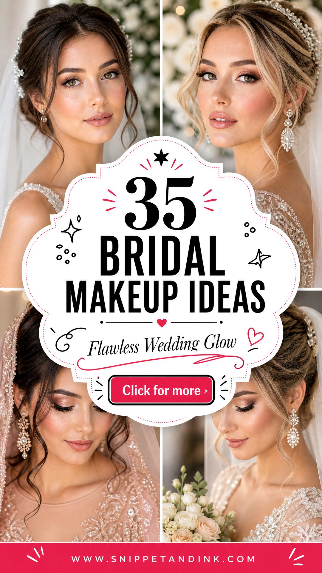 35 Bridal Makeup Ideas for a Flawless Wedding Glow - 35 Bridal Makeup Ideas for a Flawless Wedding Glow