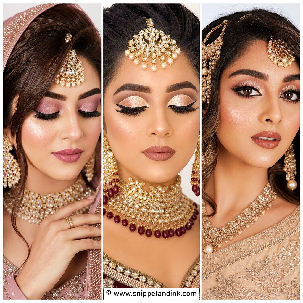 35 Bridal Makeup for Brown Eyes to Make Them Pop